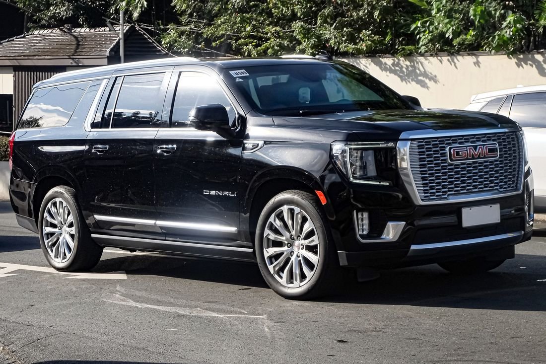 Black full-size luxury SUV